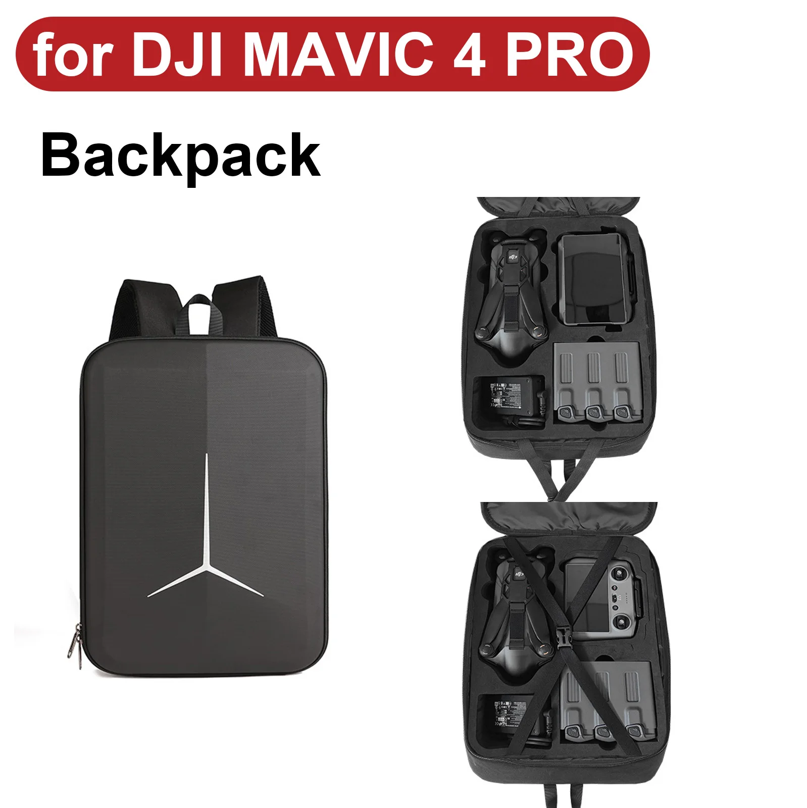Drone Rc Cover - DJI MAVIC 4 PRO ドローン/コントローラー/充電ハブ用バックパック収納バッグ保護ケース EVA