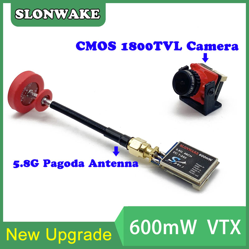 5.8 グラム 48CH 600mW 調整可能な VTX-C - Drone Rc Toy のレビューと価格