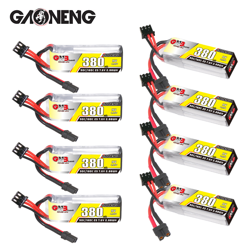 GNB 2S 7.6V 380mAh 90C/180C リポ - Drone Rc Leading のレビューと価格